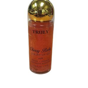 Truly Beauty Cherry Baby Luxury Lip Oil - Peptide + Ceramide (Brand New)